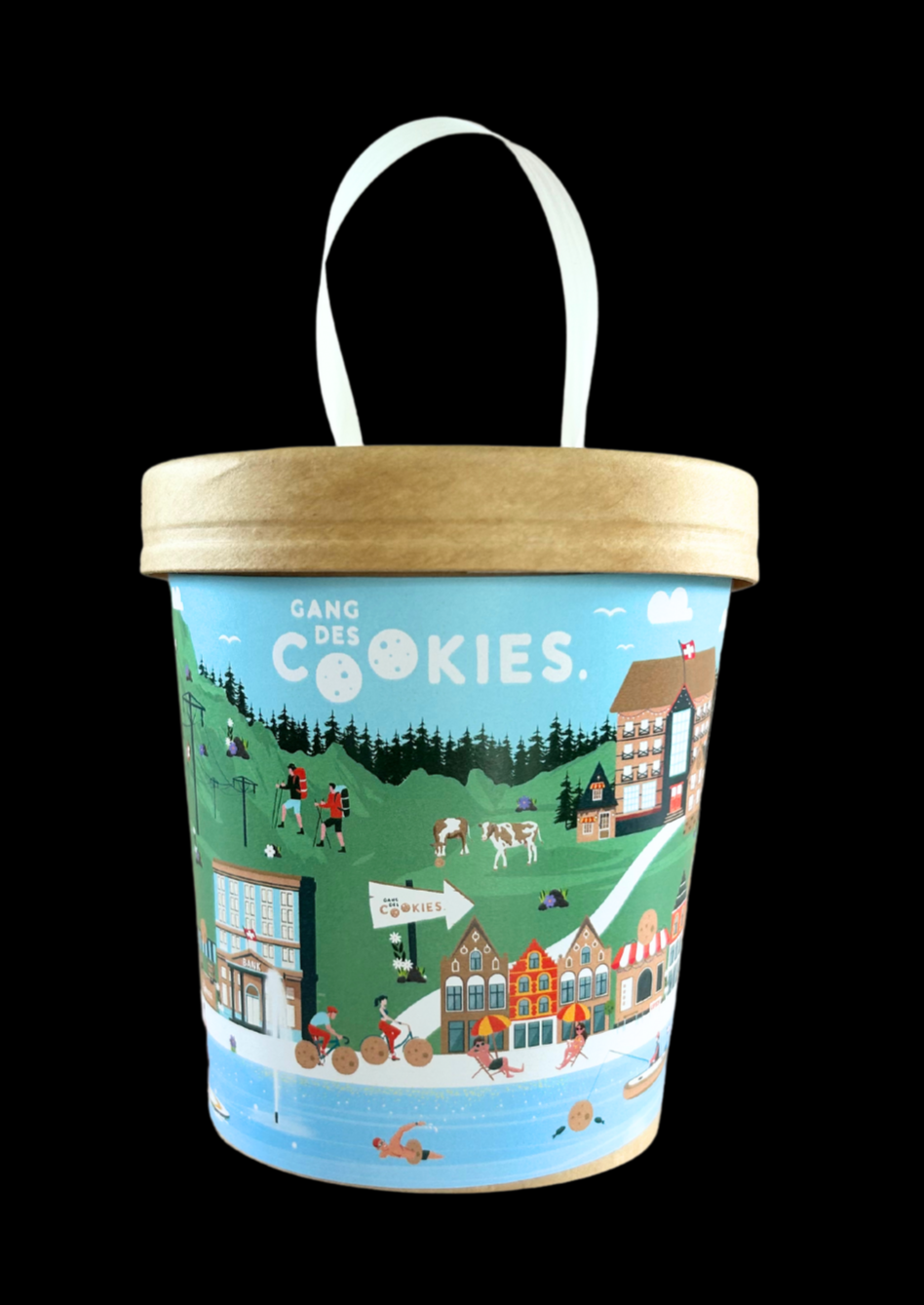 Summer Cookie Box - Berlingot 5 cookies
